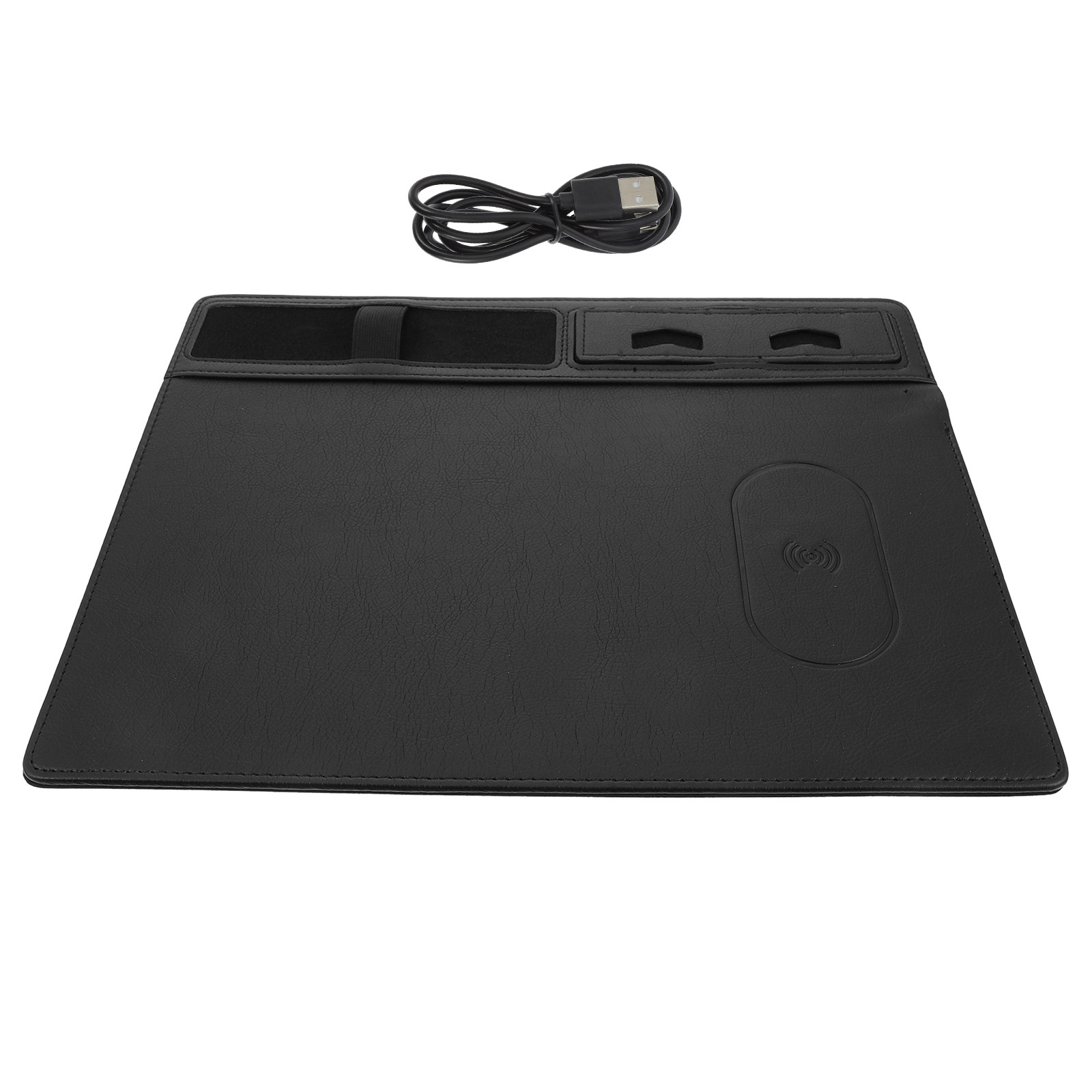 Mouse Charging Pad - Wireless Charging Mouse Pad 15W PU