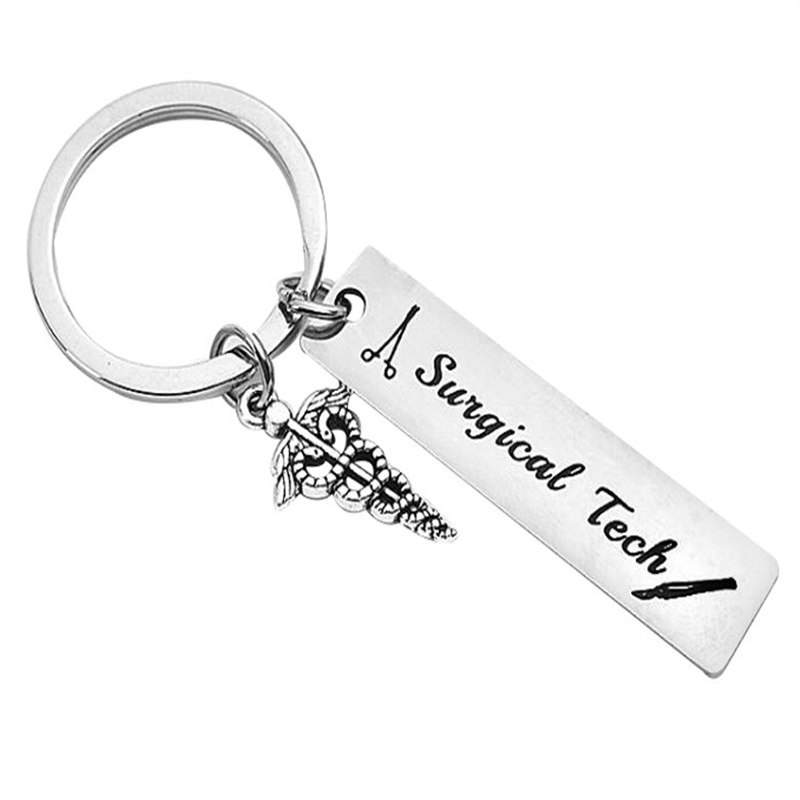 Tech Keychain Accessories - Surgical Technologist Gift Surgical Tech Keychain
