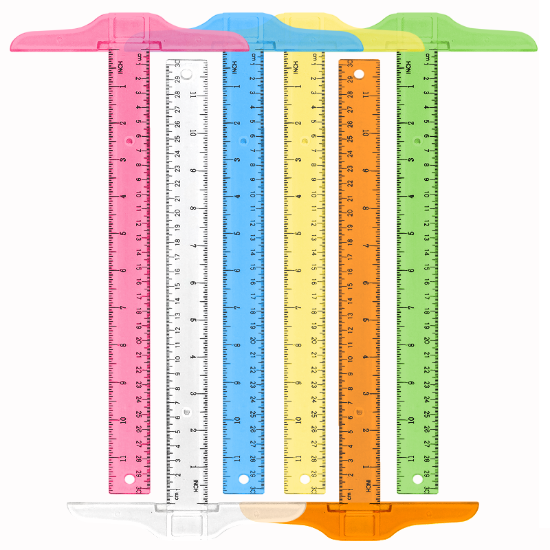 Tech Accessories For Office - 1Pc T-shaped Double Side Scale Ruler