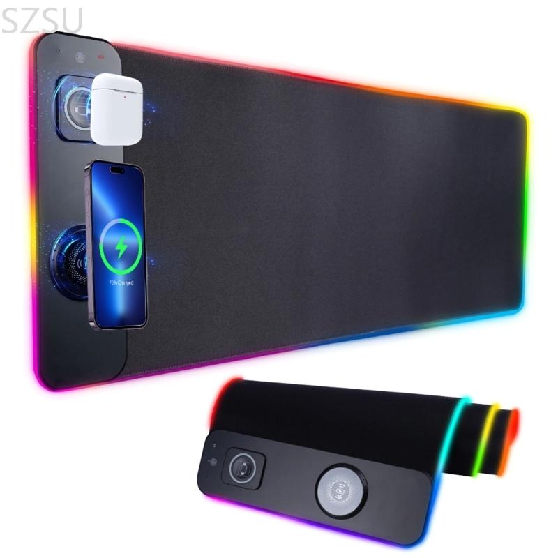Mouse Charging Pad - SZSU Nonslip Office Mouse Mat With