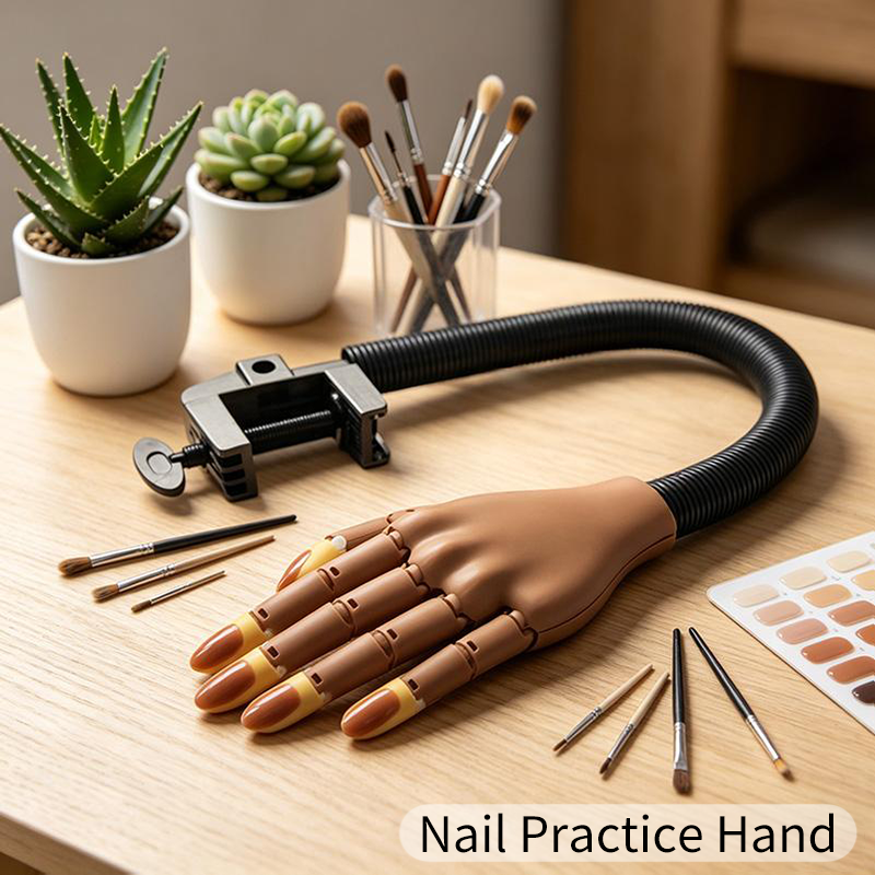 Tech Accessories Products - Nail Fake Practice Hand Movable Parts