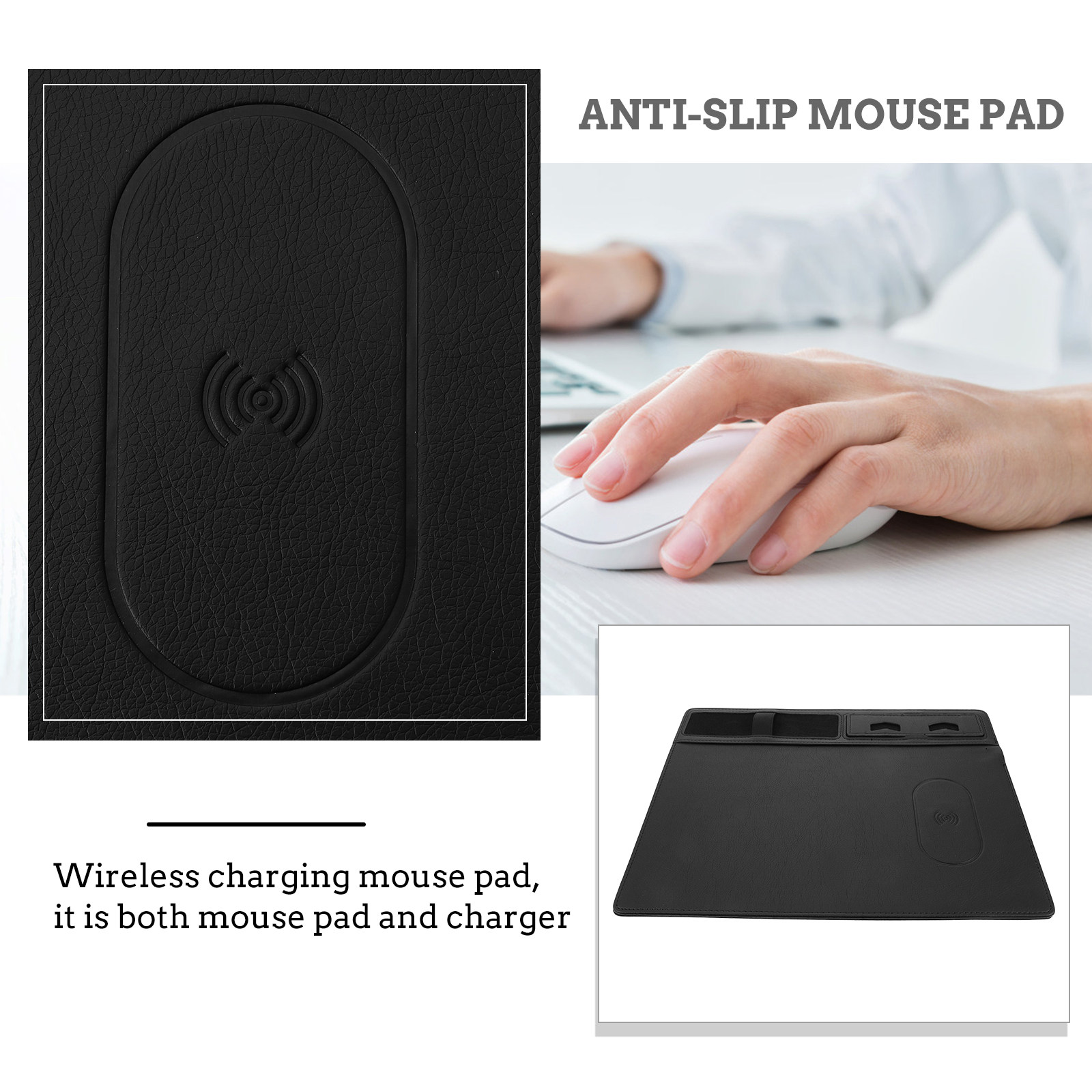 Wireless Charging Mouse Pad 15 - đánh giá và giá Mouse Charging Pad