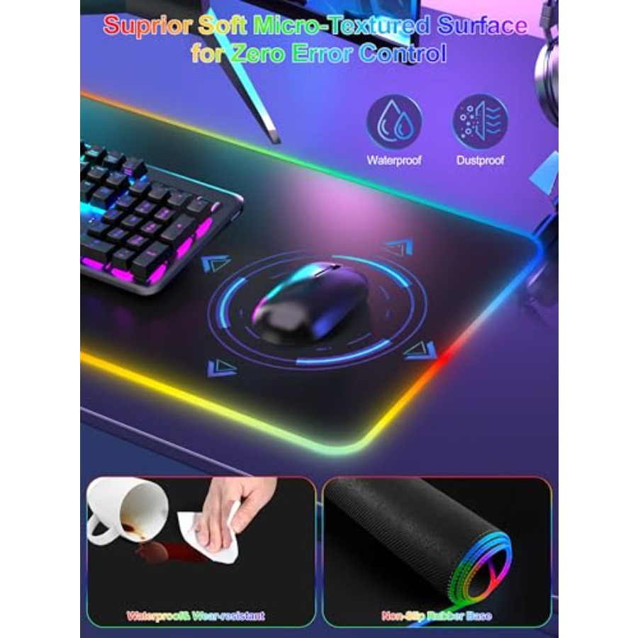 Mouse Pad with 15W Wireless Ch - đánh giá và giá Mouse Charging Pad