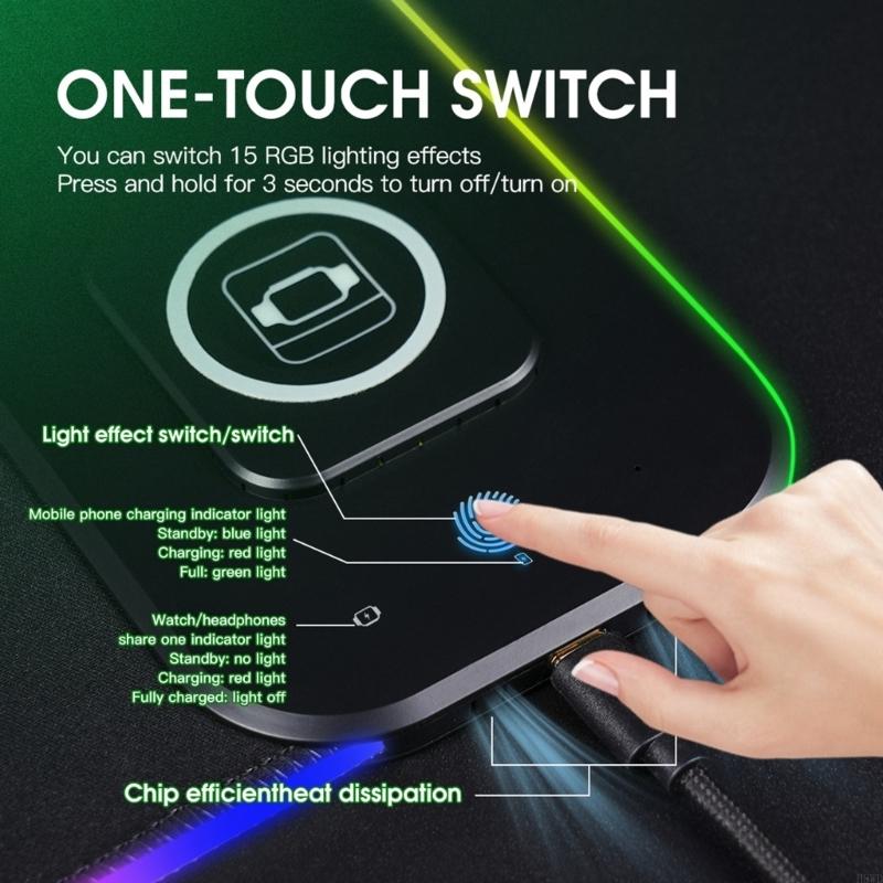 Wireless Charging Mouse Pad Wi - đánh giá và giá Mouse Charging Pad