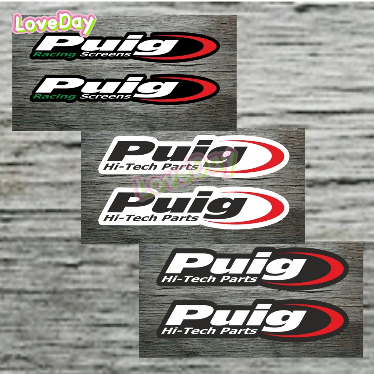 Puig Racing Hi-Tech Sticker NG - đánh giá và giá Tech Accessories Words