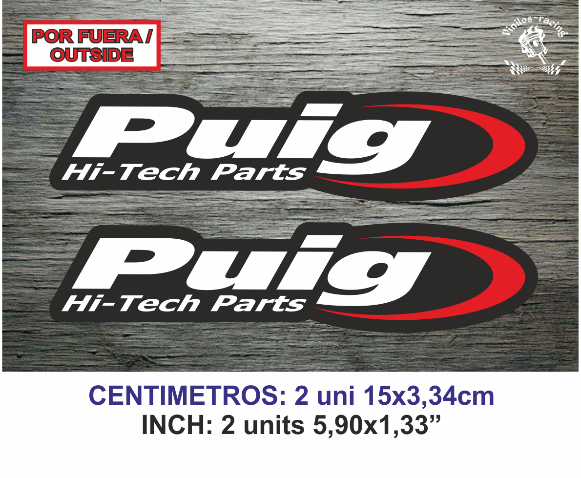 Puig Racing Hi-Tech Sticker NG - đánh giá và giá Tech Accessories Words