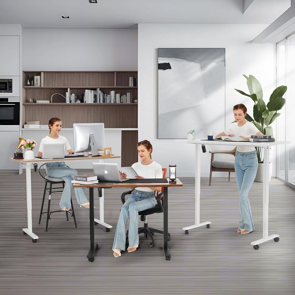 Electric Standing Desk 63 x 24 - đánh giá và giá Mouse Charging Pad
