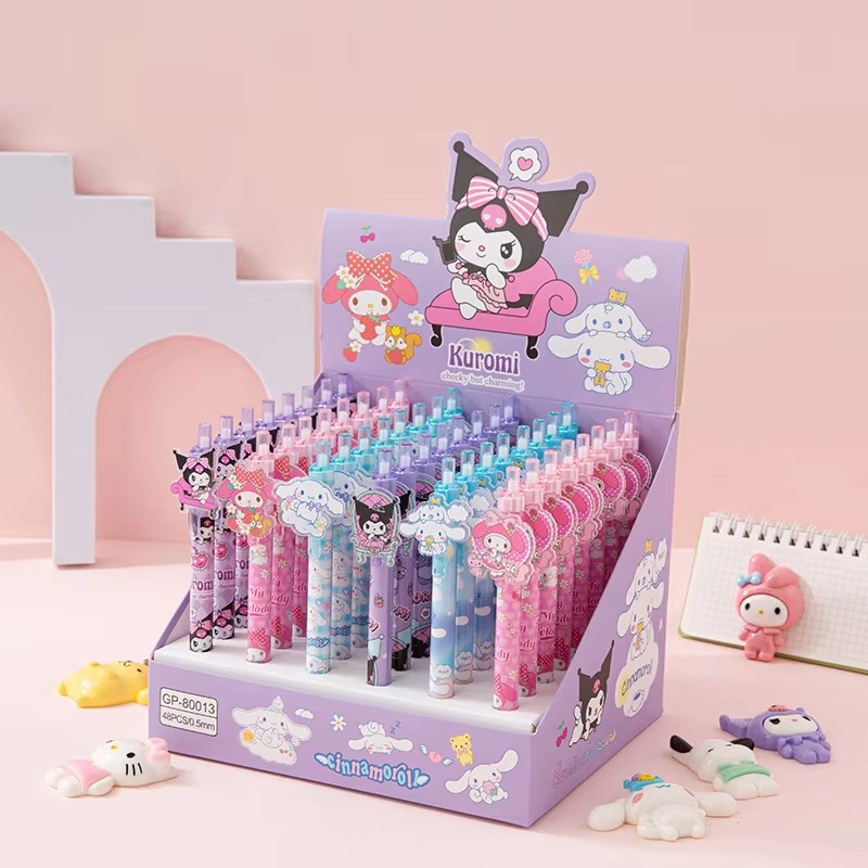 48pcs Gel Pen Kuromi Cinnamoro - đánh giá và giá Tech Accessories For Office