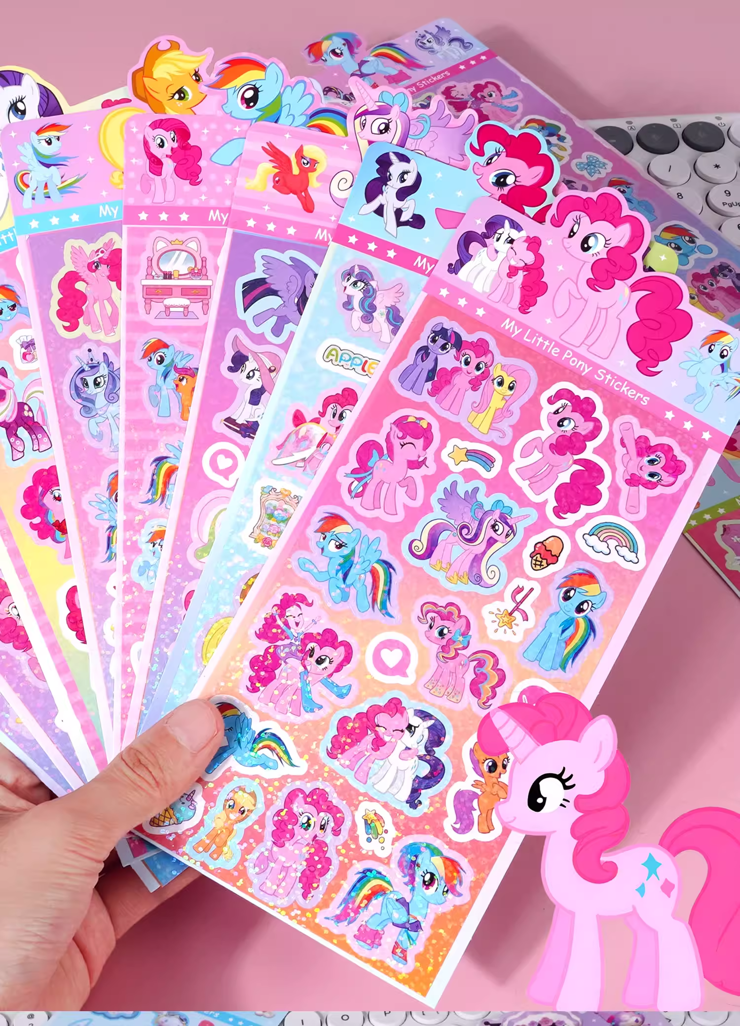 Little Pony Laser Sticker Set  - đánh giá và giá Tech Accessories For Office