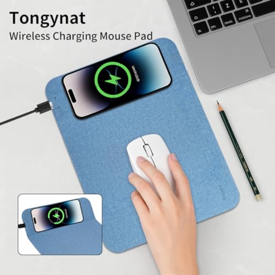 Fast Wireless Charging Mouse P - đánh giá và giá Mouse Charging Pad