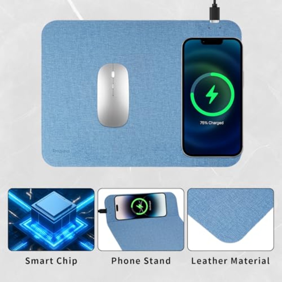 Fast Wireless Charging Mouse P - đánh giá và giá Mouse Charging Pad