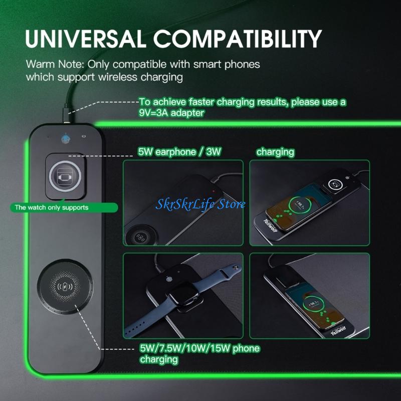 E65E Wireless Charging Mouse P - đánh giá và giá Mouse Charging Pad
