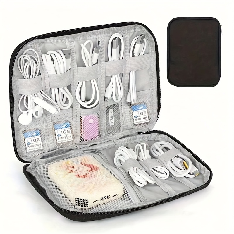 Travel Cable Organizer Case: 1 - đánh giá và giá Tech Accessories For Office