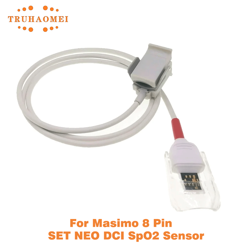 Reusable SpO2 Sensor 8 Pin Red - đánh giá và giá Moto Tech Accessories & Workshop